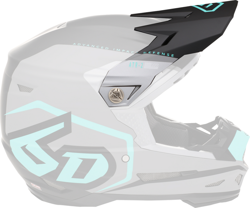 ATR-2 Visor - Delta - Teal - Lutzka's Garage