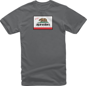 Cali 2.0 T-Shirt - Charcoal - Medium - Lutzka's Garage