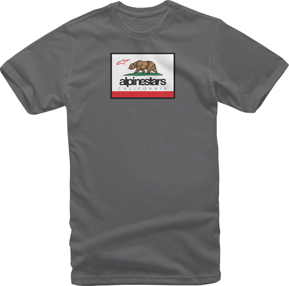 Cali 2.0 T-Shirt - Charcoal - Medium - Lutzka's Garage