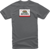 Cali 2.0 T-Shirt - Charcoal - Medium - Lutzka's Garage