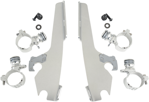 Batwing Trigger Lock Mounting Kit - VT 750 Phantom - Polished