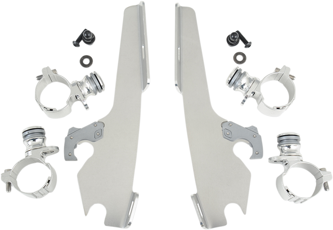 Batwing Trigger Lock Mounting Kit - VT 750 Phantom - Polished