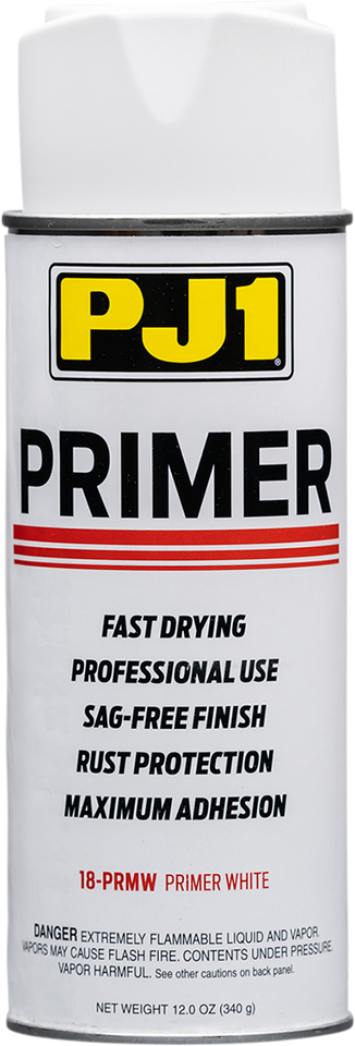 Paint Primer - White - 12 oz. net wt. - Aerosol - Lutzka's Garage