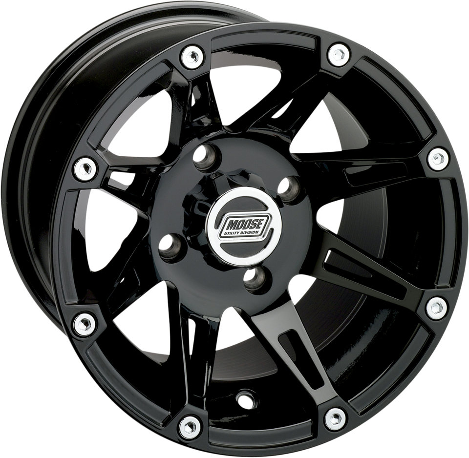 Wheel - 387X - Rear - Black - 12x8 - 4/110 - 4+4 - Lutzka's Garage