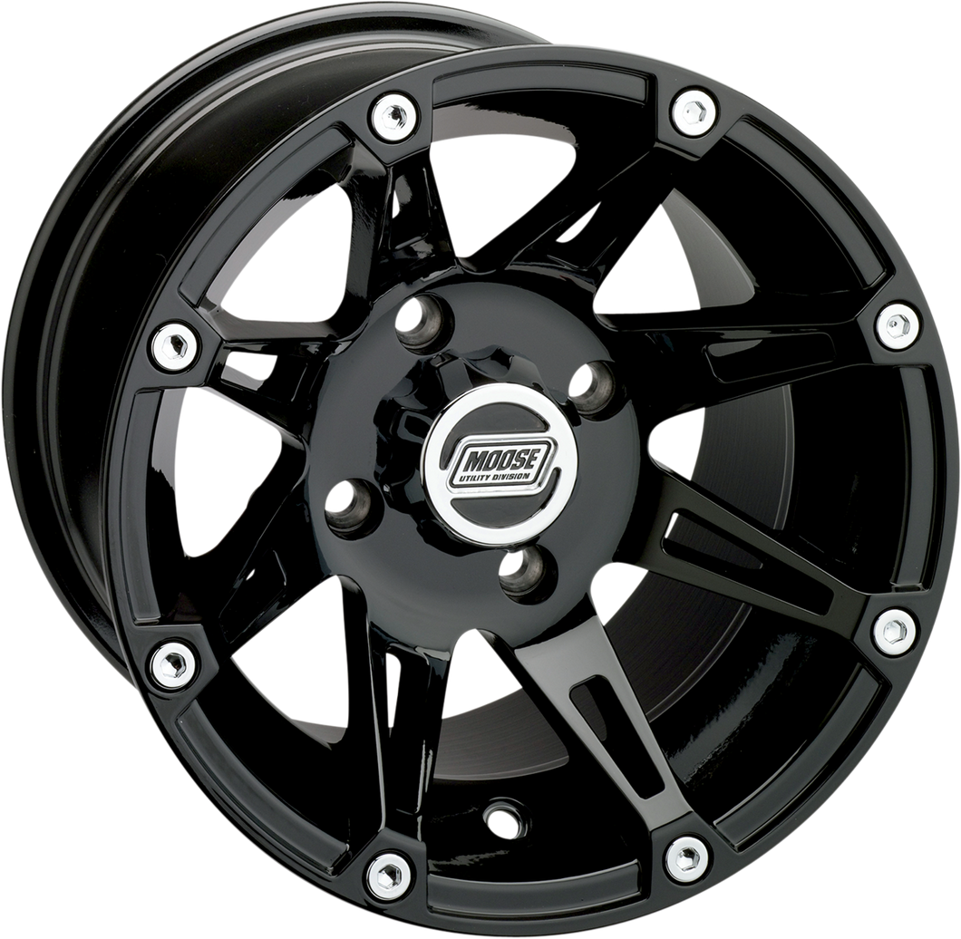 Wheel - 387X - Rear - Black - 12x8 - 4/136 - 4+4 - Lutzka's Garage