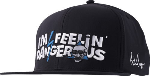 Shocking Hat - Black/Blue - One Size - Lutzka's Garage