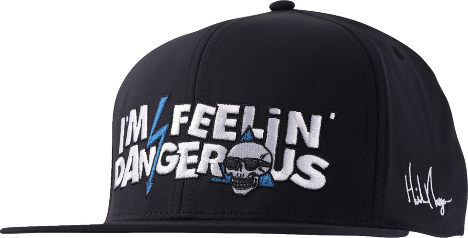 Shocking Hat - Black/Blue - One Size - Lutzka's Garage