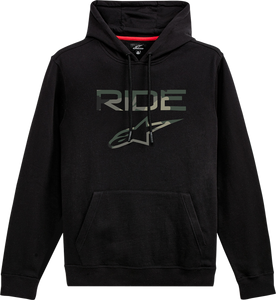 Ride 2.0 Camo Hoodie - Black - Medium - Lutzka's Garage