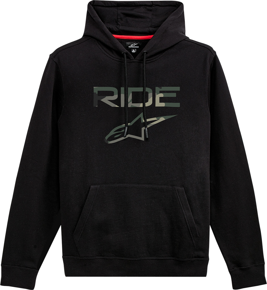 Ride 2.0 Camo Hoodie - Black - Medium - Lutzka's Garage