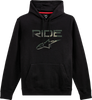 Ride 2.0 Camo Hoodie - Black - Medium - Lutzka's Garage