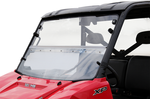 Folding Windshield - Hard Coated Polycarbonate - Ranger