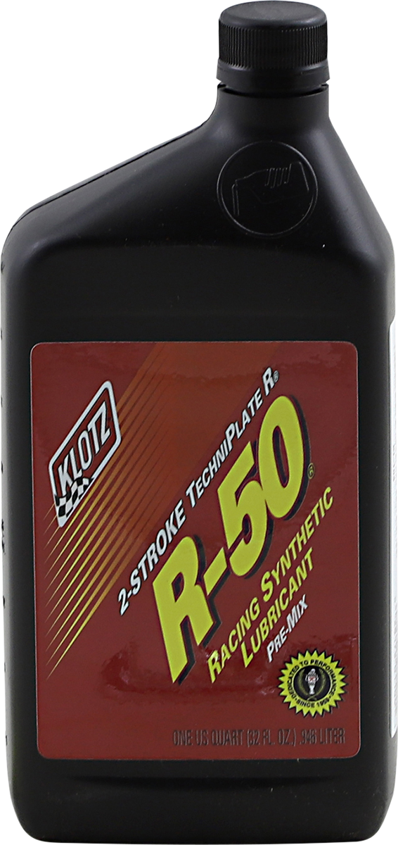 R-50 Racing TechniPlate® Synthetic 2-Stroke Premix Oil - 1 U.S. quart