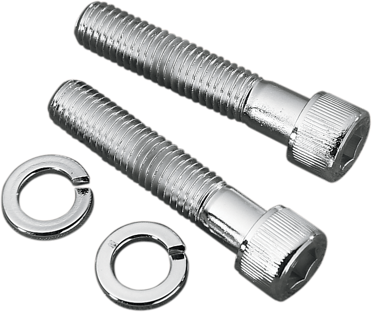 Allen Bolt - 1/2"-20 x 2-1/2" - Chrome - Lutzka's Garage