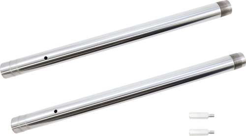 Ultra Chrome Inverted Fork Tubes - 43 mm - +2