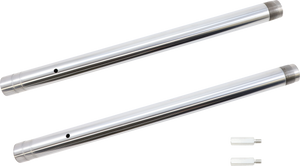 Ultra Chrome Inverted Fork Tubes - 43 mm - +2" Length