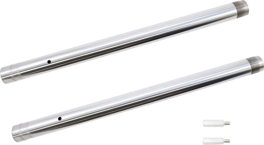 Ultra Chrome Inverted Fork Tubes - 43 mm - +2