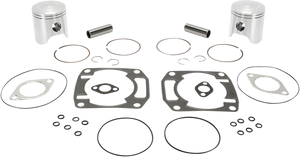 Piston Kit with Gaskets - 73.40 mm - Arctic Cat