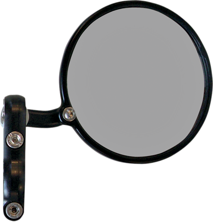 Hindsight Bar End Mirror - Black - Lutzka's Garage