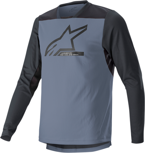 Drop 6.0 V2 Long-Sleeve Jersey - Black/Gray - Small - Lutzka's Garage