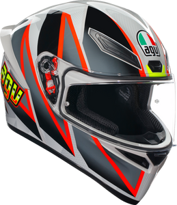 K1 S Helmet - Blipper - Gray/Red - Small - Lutzka's Garage