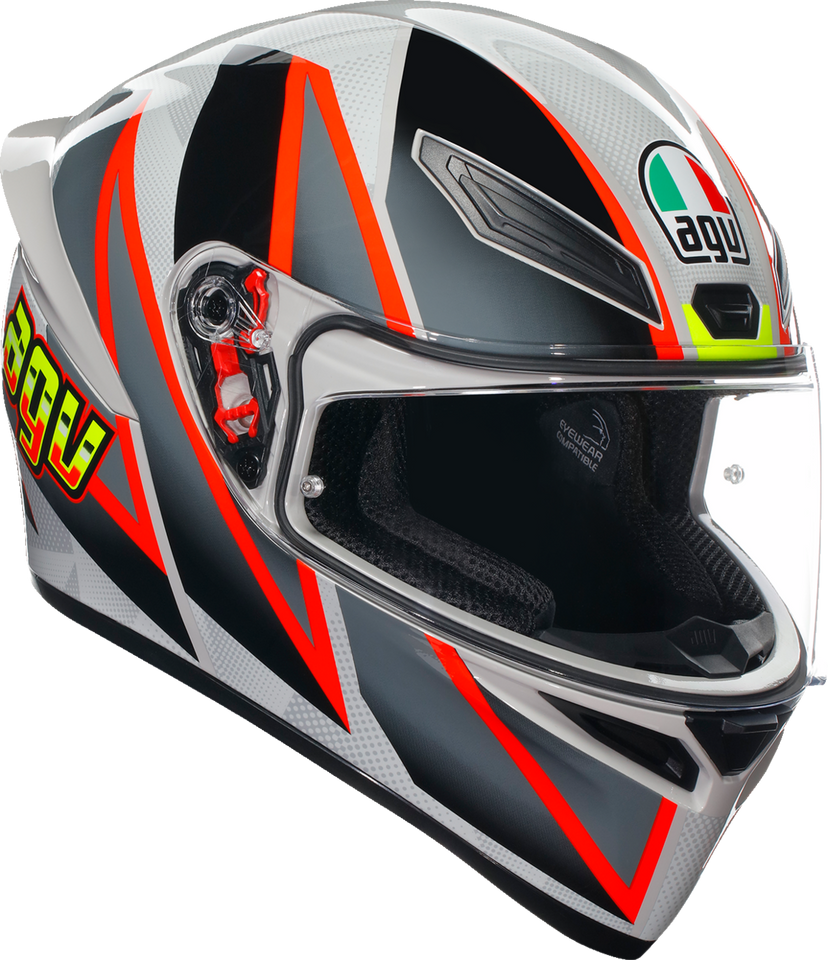 K1 S Helmet - Blipper - Gray/Red - Small - Lutzka's Garage