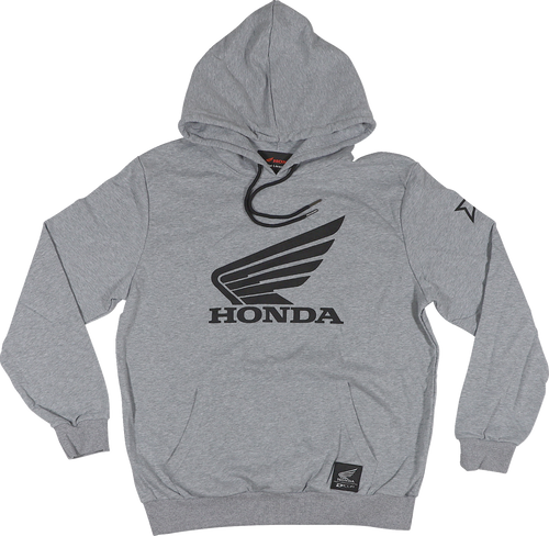 Honda Wing Sweatshirt - Gray - Medium - Lutzka's Garage