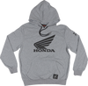 Honda Wing Sweatshirt - Gray - 2XL - Lutzka's Garage