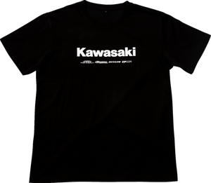 Kawasaki Racing T-Shirt - Black - Medium - Lutzka's Garage