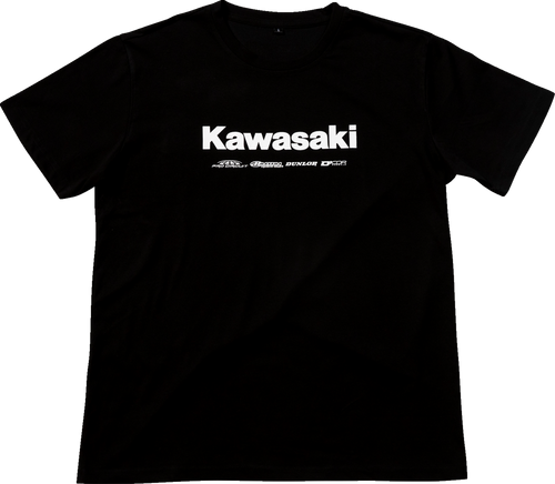 Kawasaki Racing T-Shirt - Black - Large - Lutzka's Garage