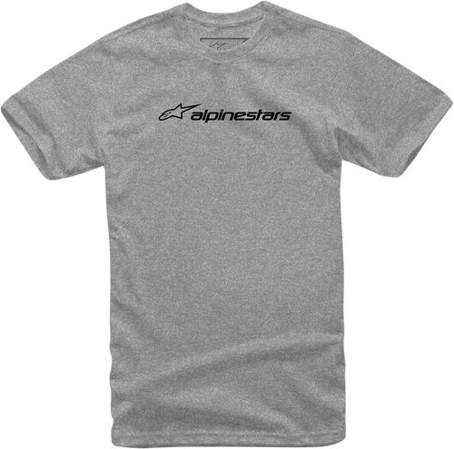 Linear T-Shirt - Heather Gray/Black - Medium - Lutzka's Garage