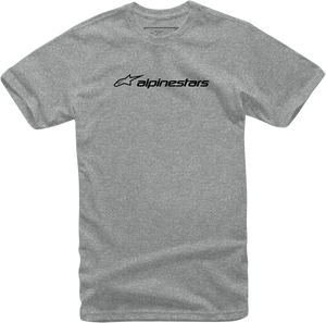 Linear T-Shirt - Heather Gray/Black - Medium - Lutzka's Garage