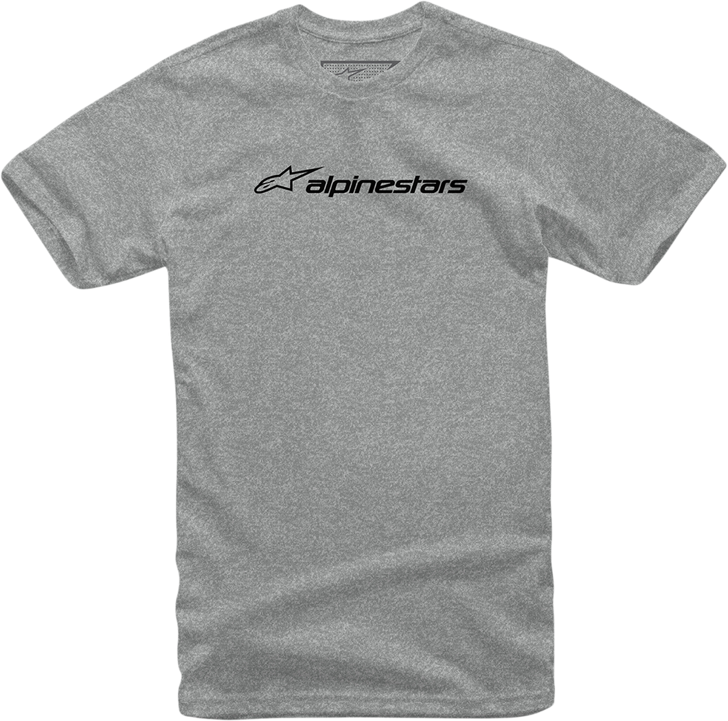 Linear T-Shirt - Heather Gray/Black - Medium - Lutzka's Garage