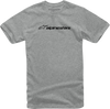 Linear T-Shirt - Heather Gray/Black - Medium - Lutzka's Garage