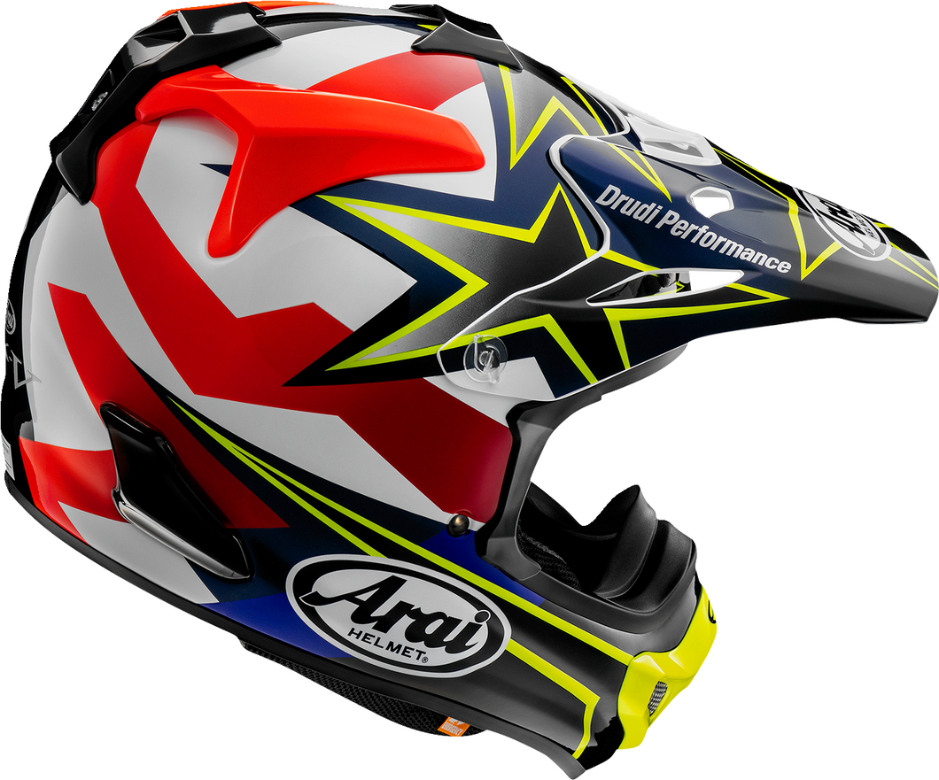 VX-Pro4 Helmet - Stars & Stripes - Yellow - XS - Lutzka's Garage