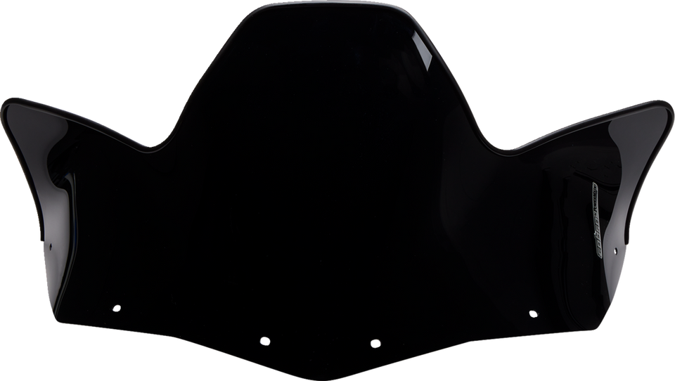 Windshield - 12" - Black - Polaris - Lutzka's Garage