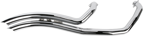 Speedster Swept Exhaust - Chrome - Stryker 1300 - Lutzka's Garage