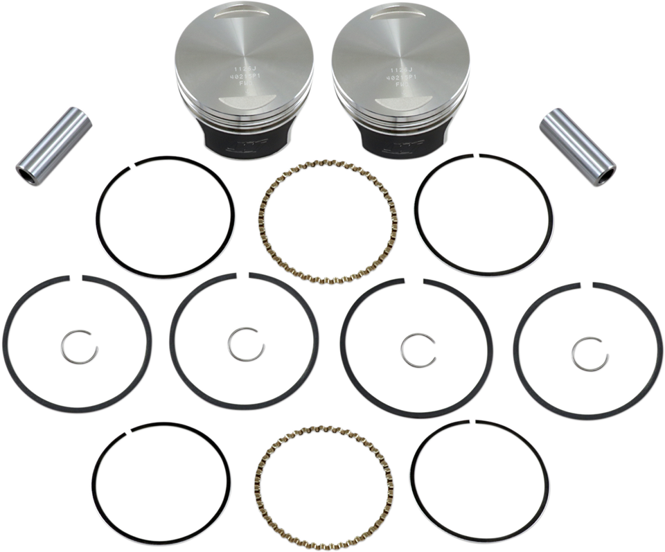 Tracker™ Series Piston Kit - 3.508" - 1340 cc 80 Cubic Inch - +0.010" - Evolution