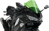 Race Windscreen - 13-3/4" - Green - ZX-6R - Lutzka's Garage