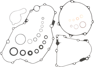 Bottom End Gasket Kit with Oil Seals - Yamaha