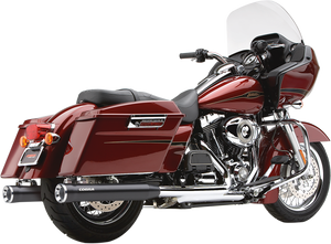 RPT 3" Mufflers - Black - 95-16 Bagger - Lutzka's Garage