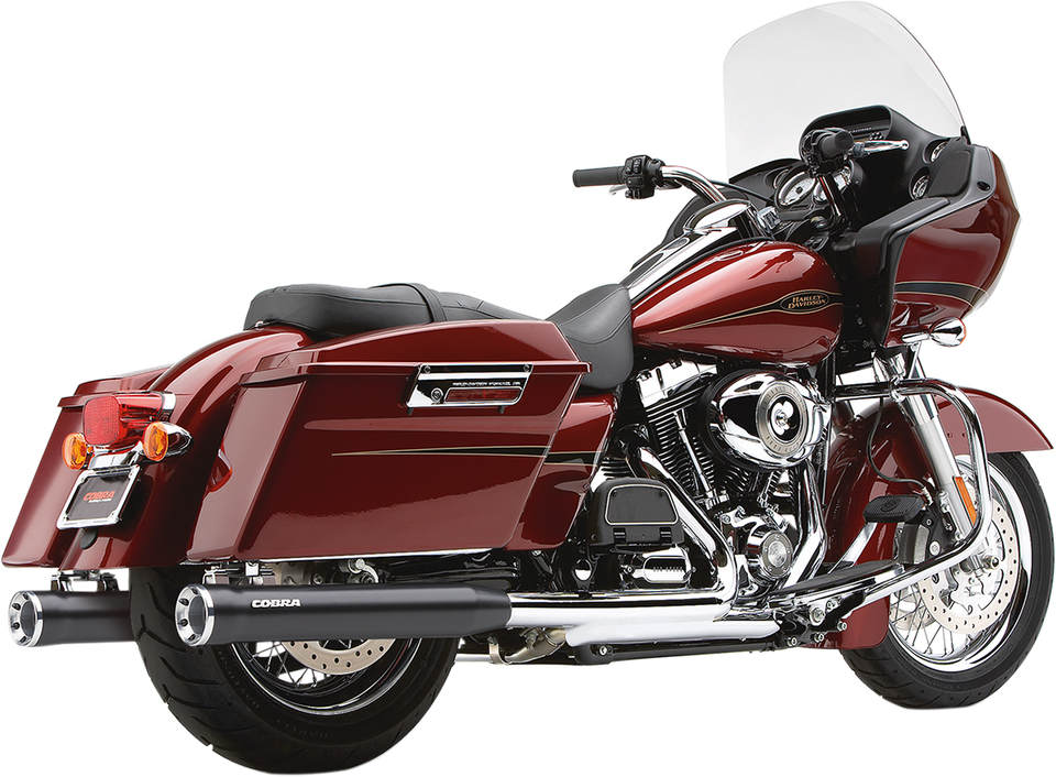 RPT 3" Mufflers - Black - 95-16 Bagger - Lutzka's Garage