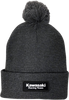 Kawasaki Pom Beanie - Charcoal - Lutzka's Garage