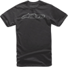 Blaze Classic T-Shirt - Black/Gray - Medium - Lutzka's Garage