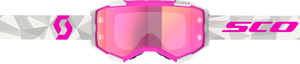 Fury Goggles - JP 61 - White/Pink - Pink Chrome