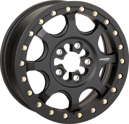 Wheel - 351X 5-Lug Beadlock - Front/Rear - Satin Black - 15x7 - 5/4.5 - 5+2 - Lutzka's Garage