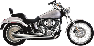 Speedster Slashdown Exhaust - Chrome - Softail - Lutzka's Garage