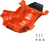 Skid Plate - Orange/Black - Gas Gas | Husqvarna | KTM - Lutzka's Garage