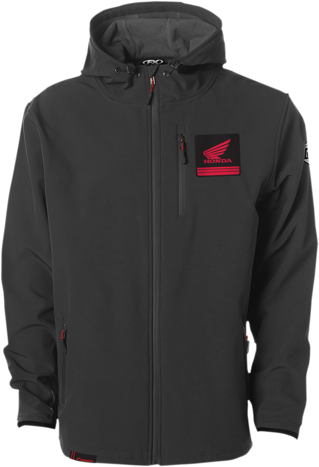 Honda Track Jacket - Charcoal - Medium - Lutzka's Garage