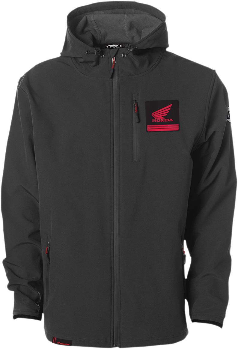 Honda Track Jacket - Charcoal - Medium - Lutzka's Garage