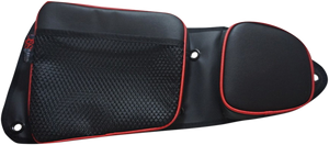 Door Bag - Front - Black/Red - Lutzka's Garage